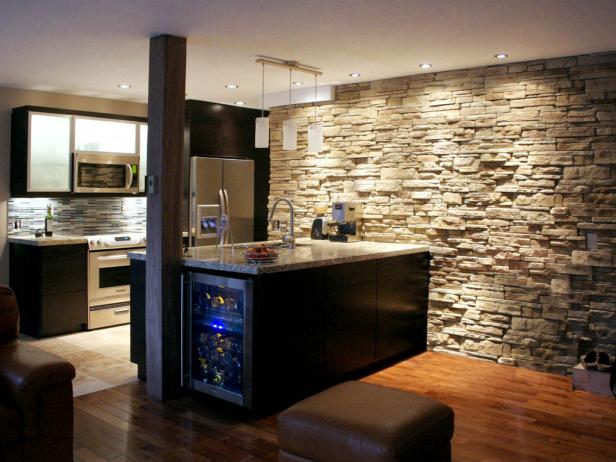 Decorating A Basement Kitchen, How To Add A Kitchen In The Basement