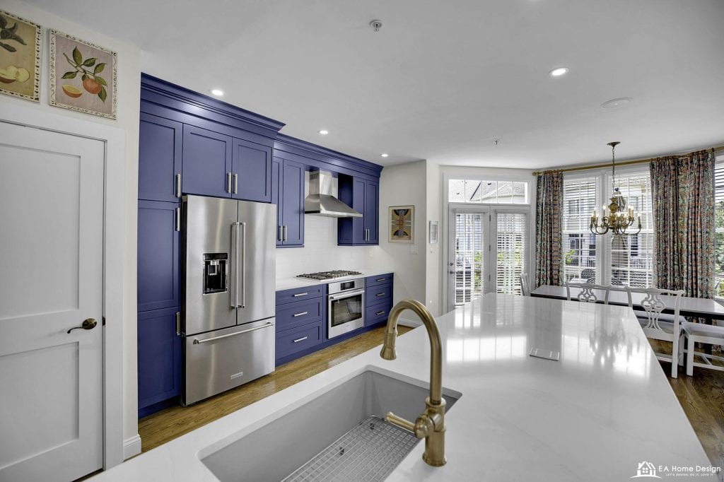 Small Kitchens in Fairfax & Loudoun County | EA Home Design