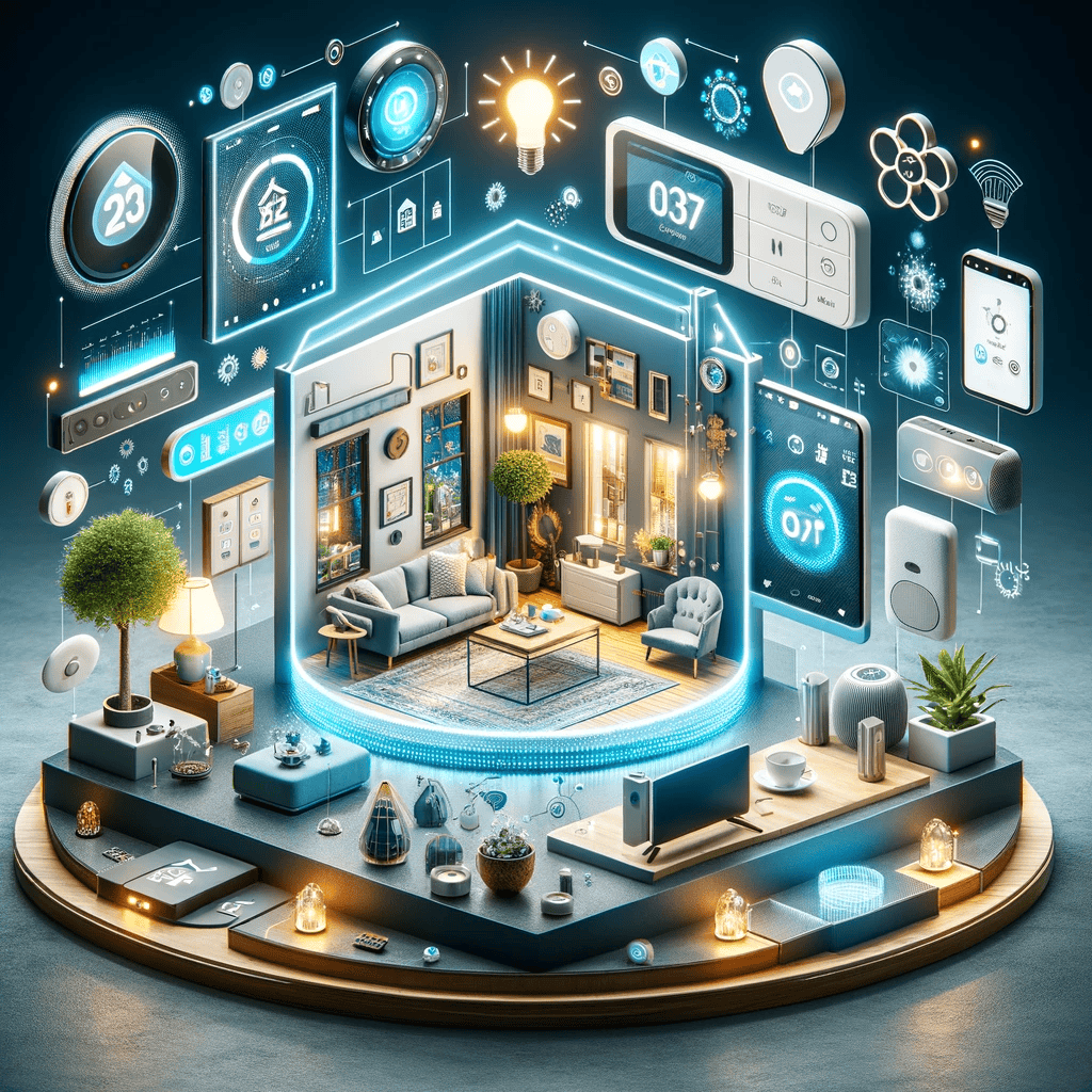 An image showcasing smart home integration as the future of home remodeling.