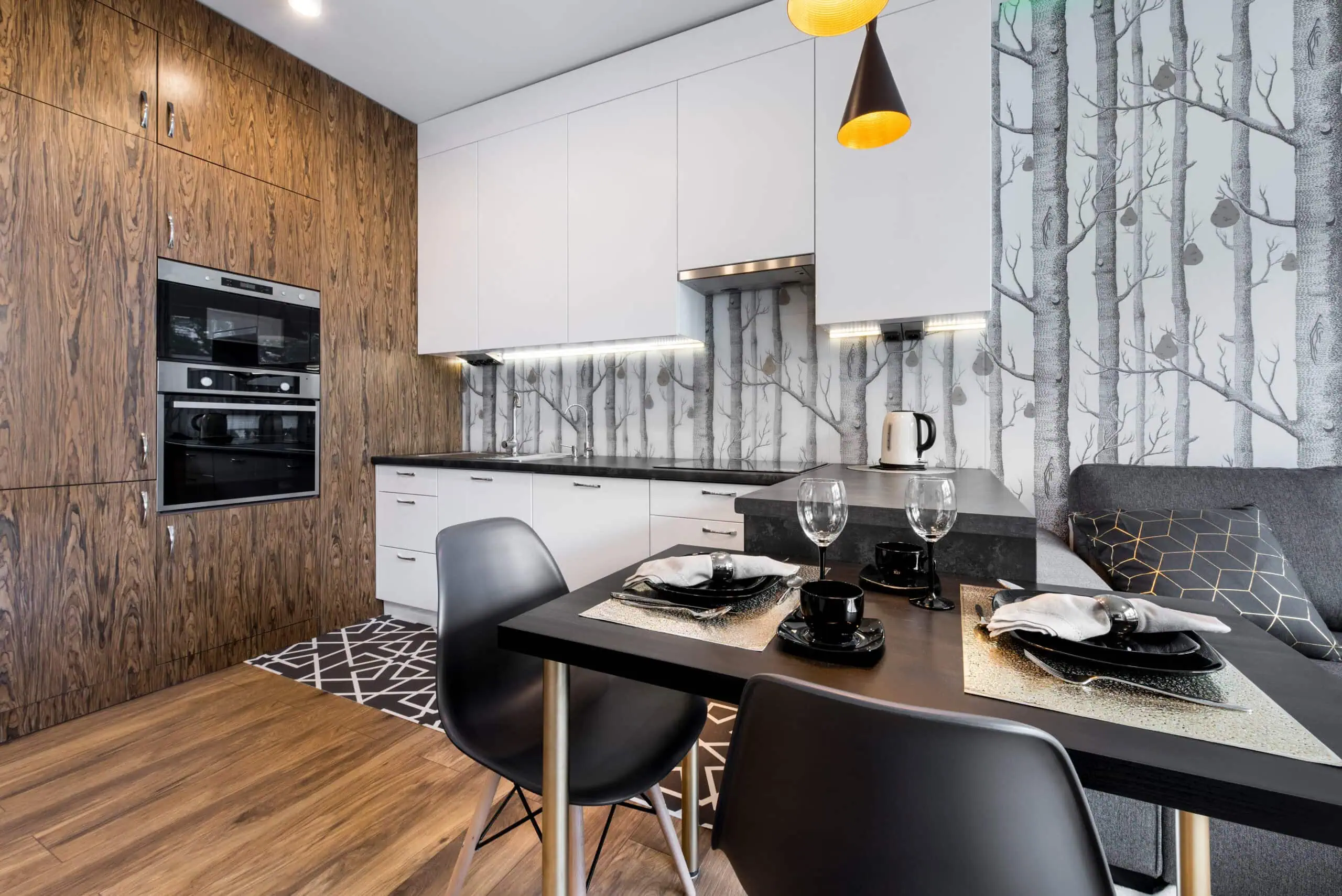 Unique Kitchen Wallpaper Ideas | EA Home Design