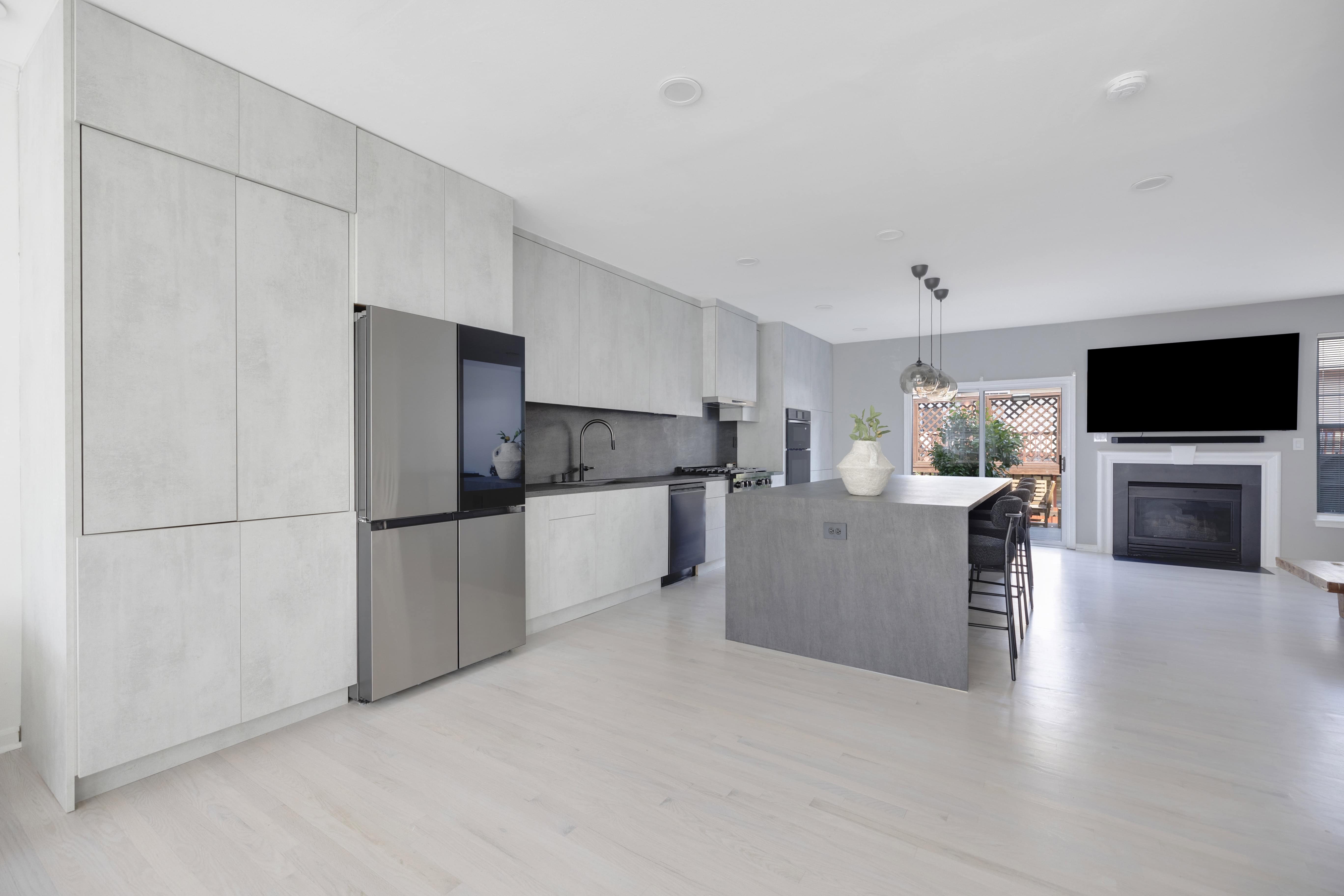 Kitchen remodel in Sterling VA — custom cabinetry detail
