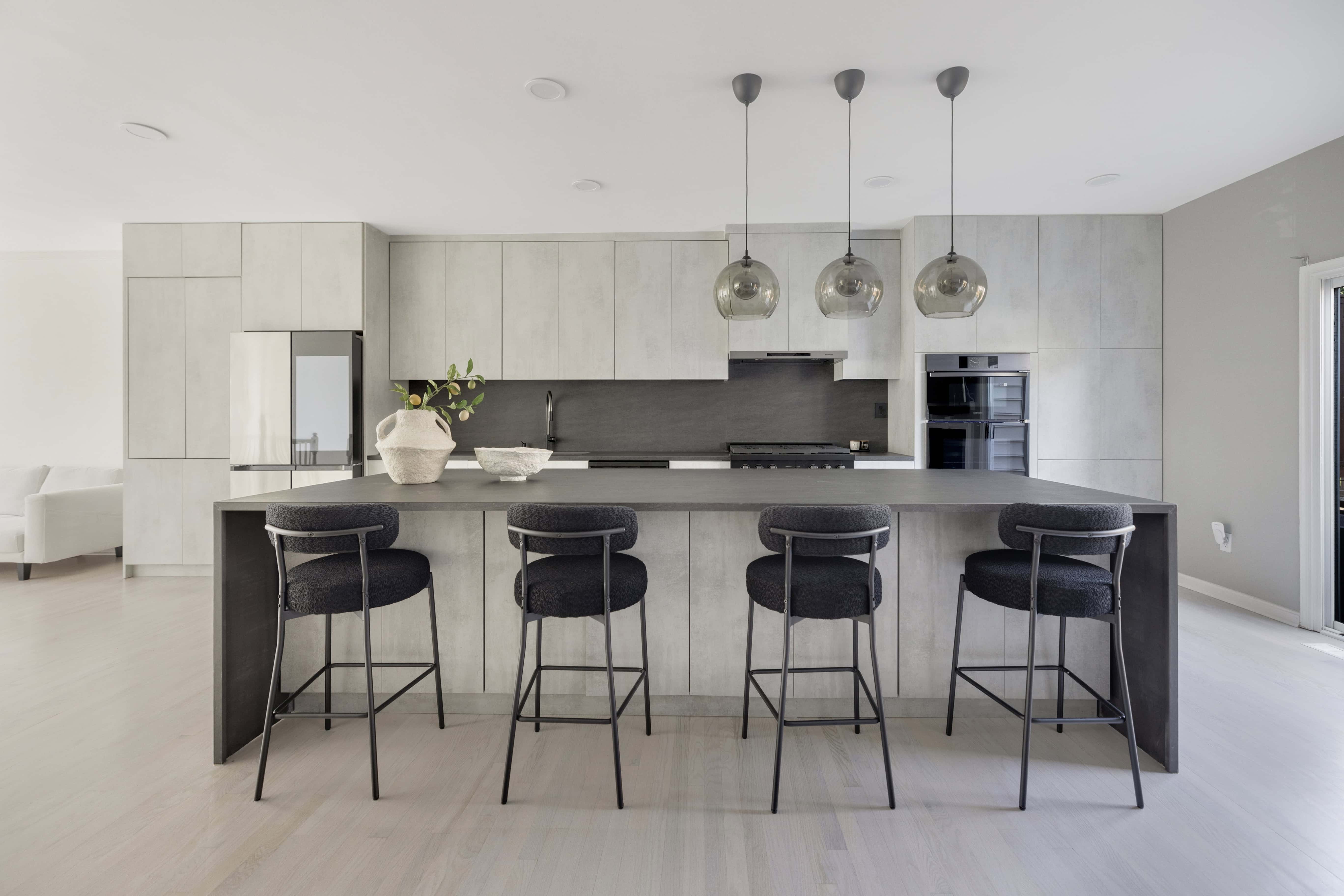 Kitchen remodel in Sterling VA — finished kitchen wide view