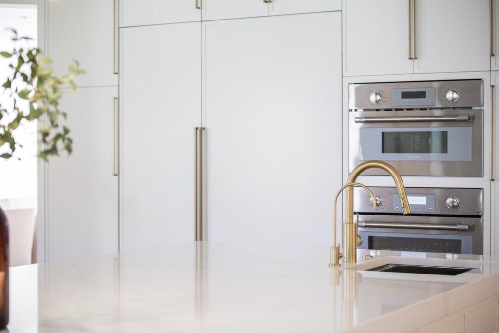 Kitchen remodel in Vienna VA, finished kitchen wide view
