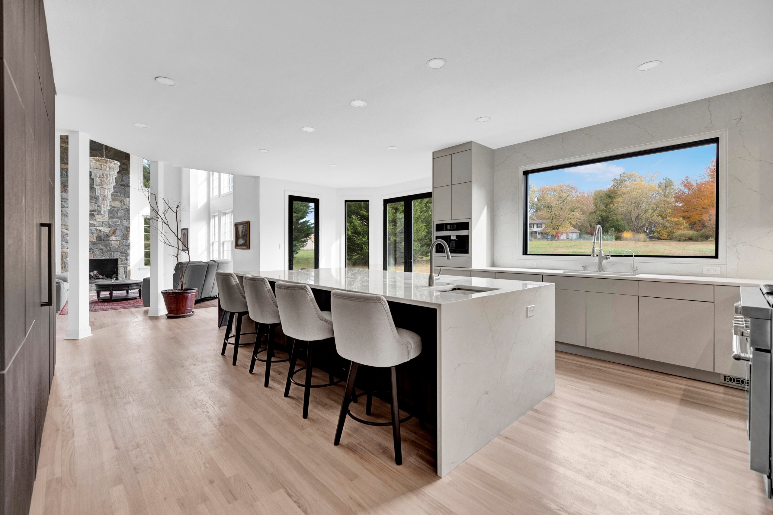 Kitchen remodel in Great Falls VA — custom cabinetry detail