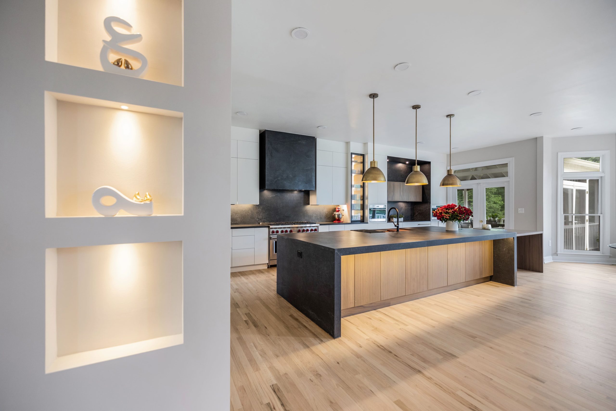 Kitchen remodel in McLean VA — custom cabinetry detail