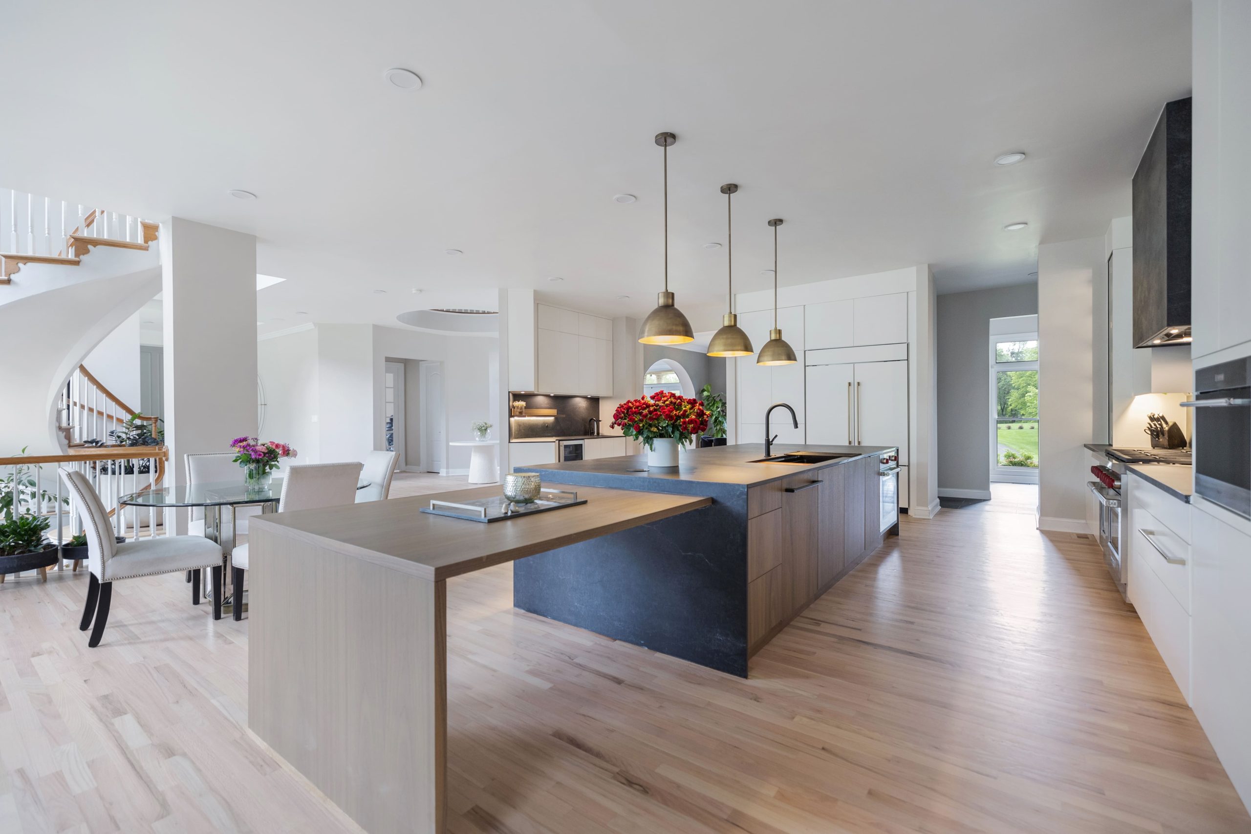 Kitchen remodel in McLean VA — finished kitchen wide view