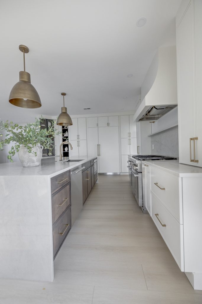Kitchen remodel in Chantilly VA, completed EA Home Design project