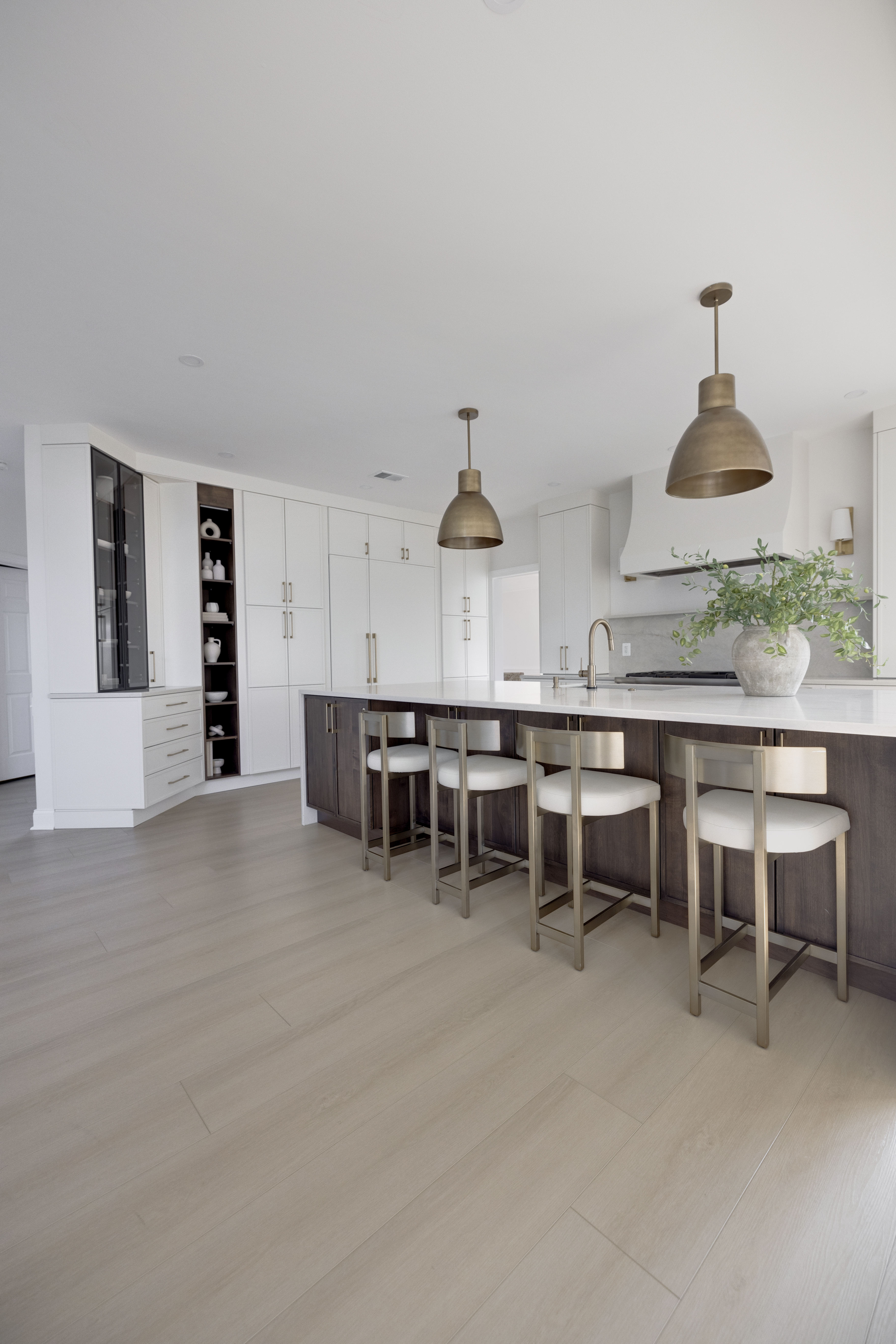 Kitchen remodel in Chantilly VA — finished kitchen wide view