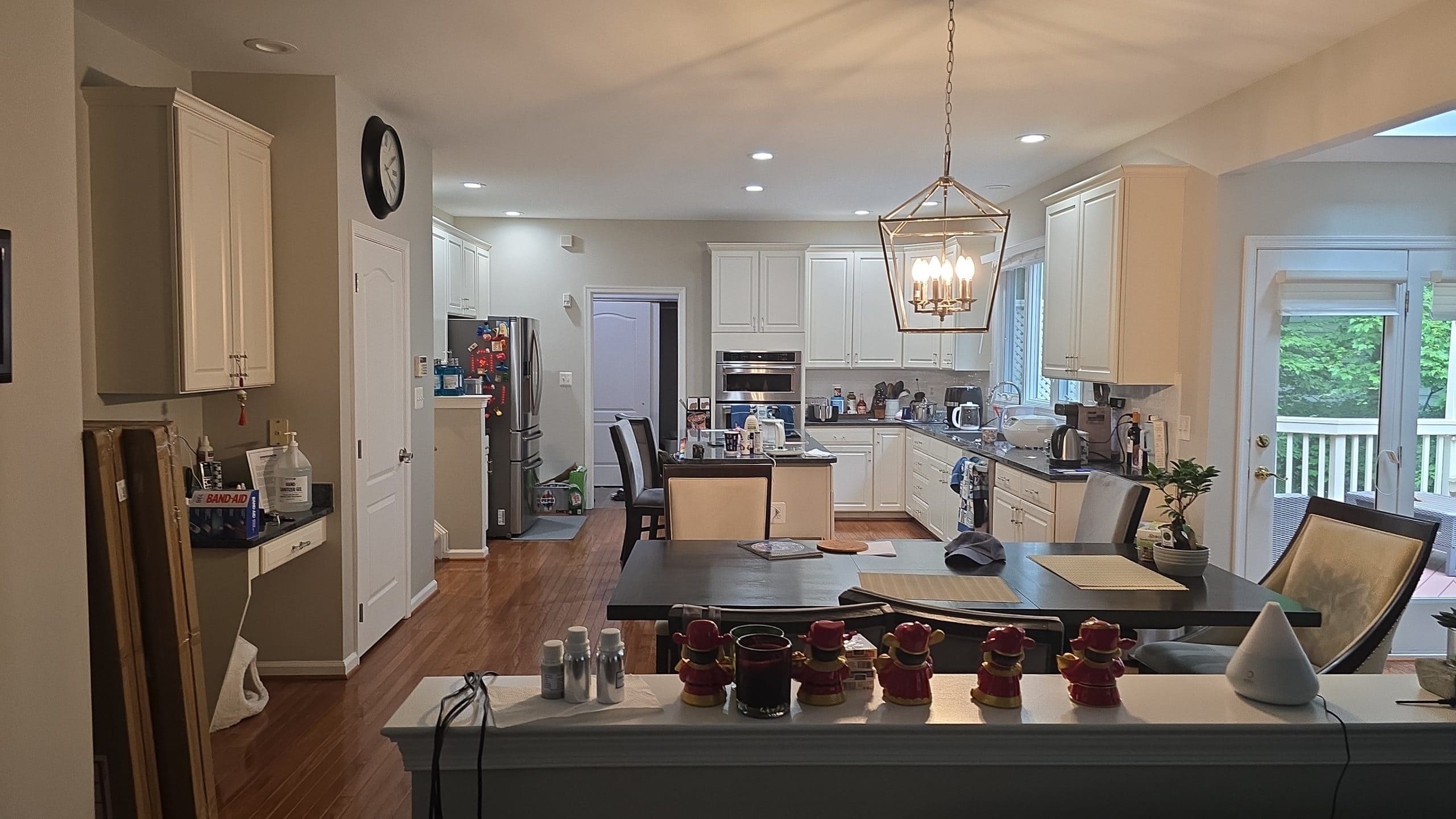 Mid-size kitchen remodel completed in Northern Virginia