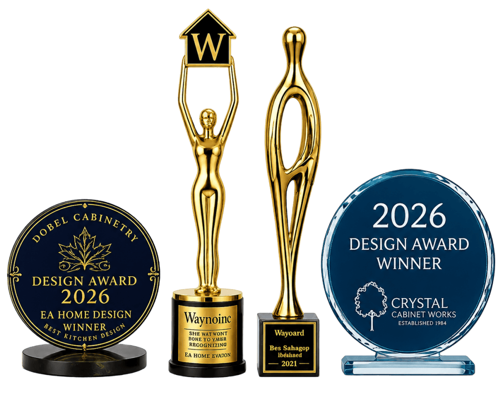 EA Home Design national design award trophies