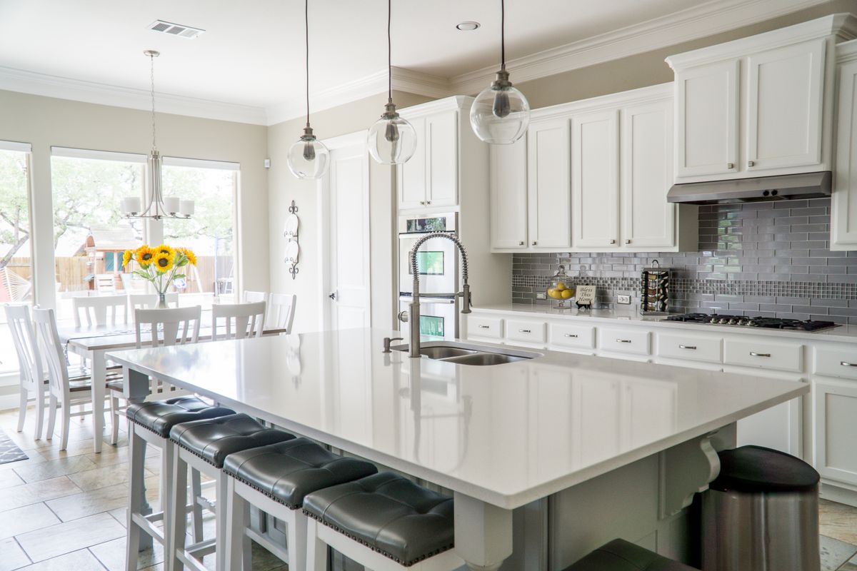 spacious renovated kitchen that adds home value
