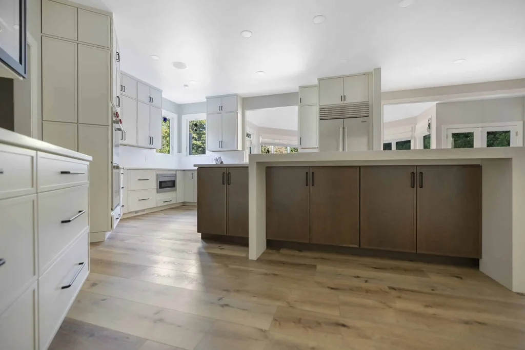 Smart kitchen with connected appliances in a Northern Virginia home