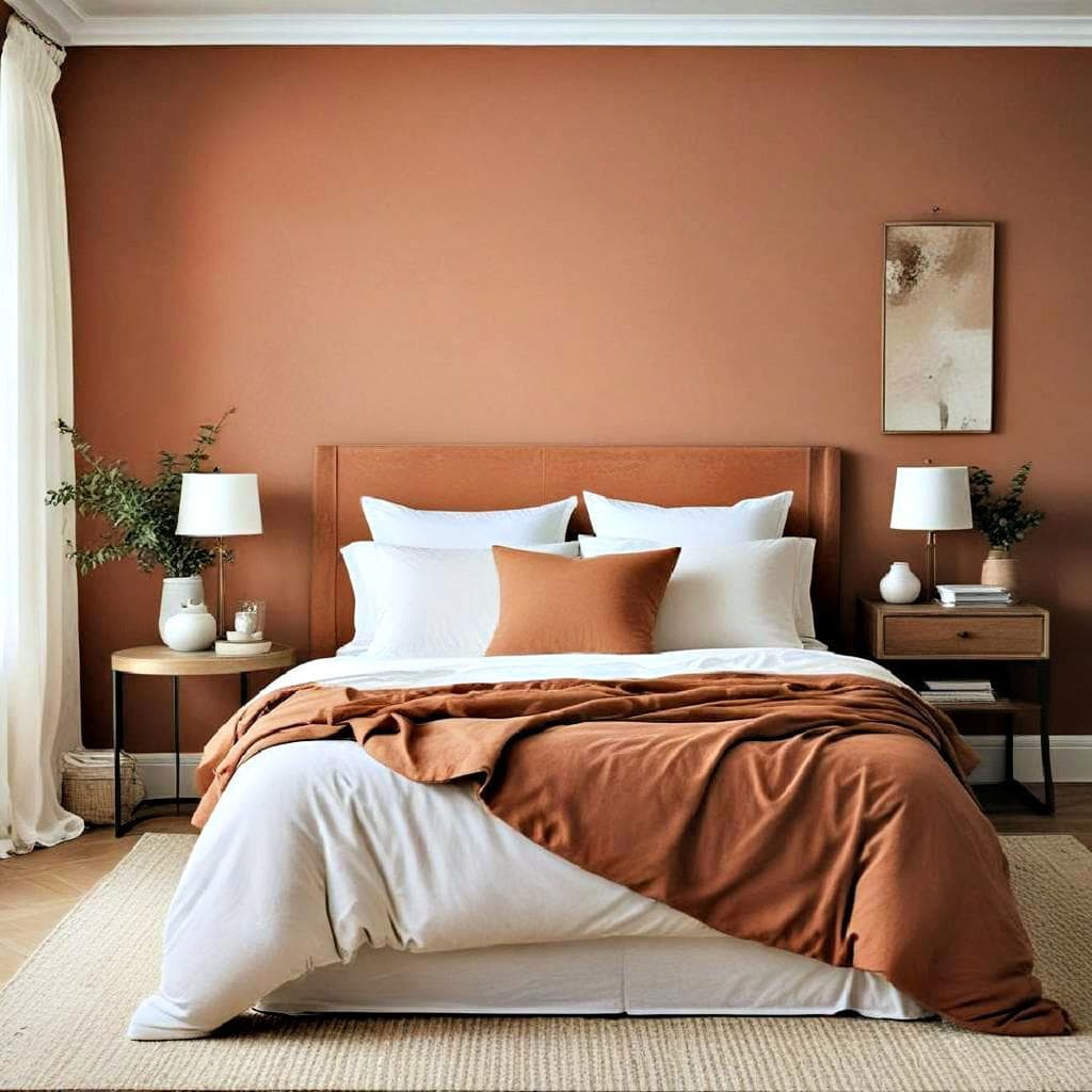 Modern Wood Slat Accent Wall bedroom accent wall idea